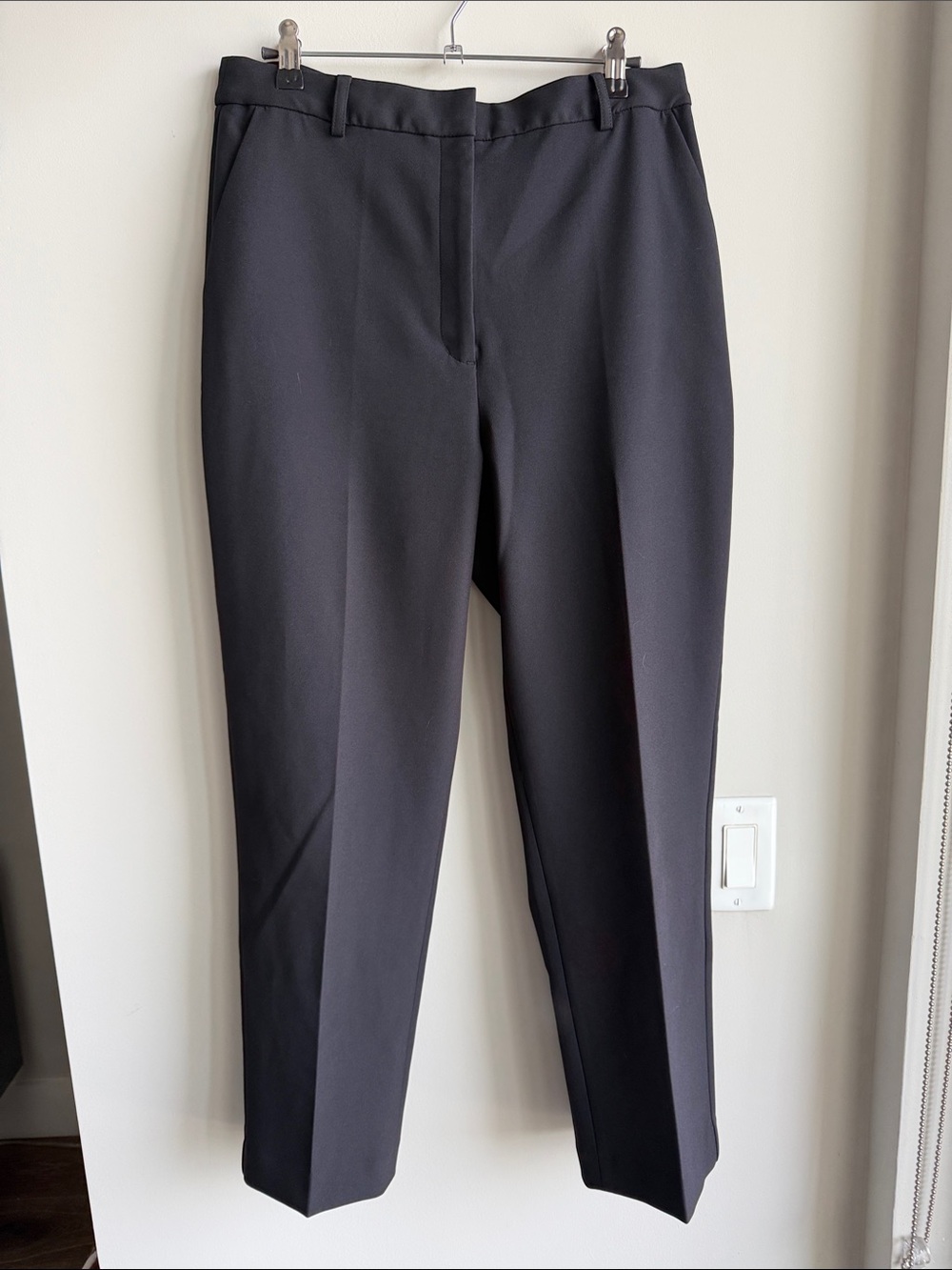 Express Editor Super High Rise Straight Ankle Pants